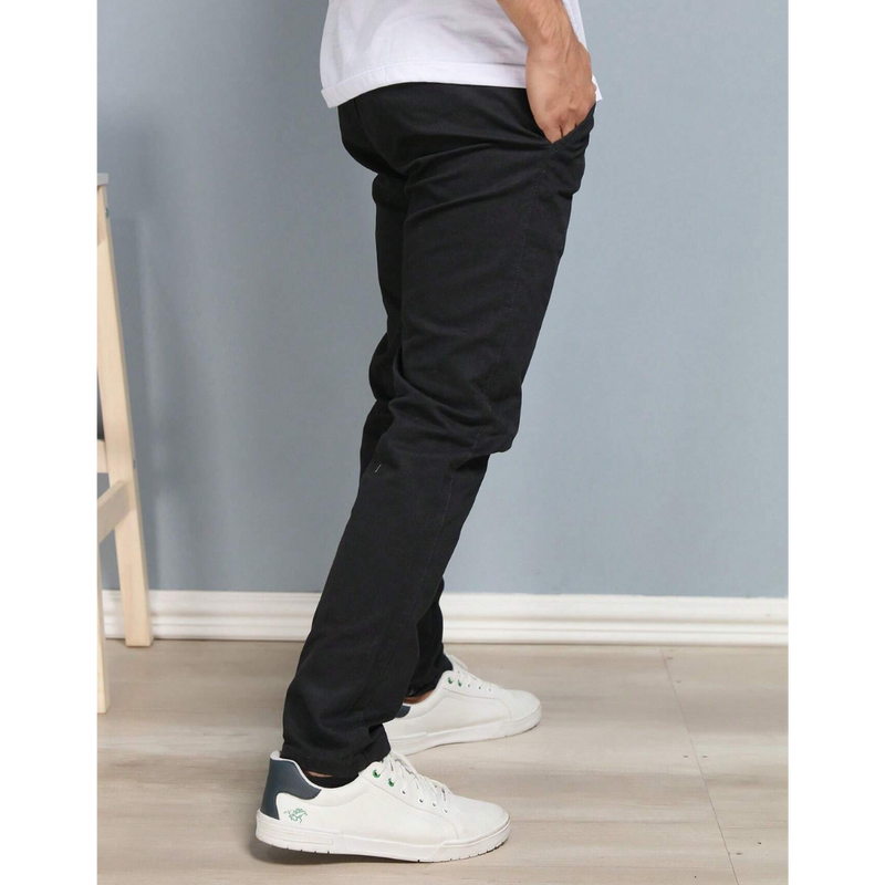 LEVE 4 PAGUE 1 - Calça Reta Masculina em Sarja